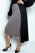 F1029 LAYERED KNIT SKIRT