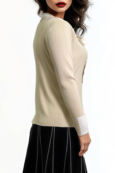 SK1069 NECKTIE SWEATER