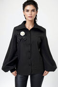 A1956 DOUBLE COLLAR TOP