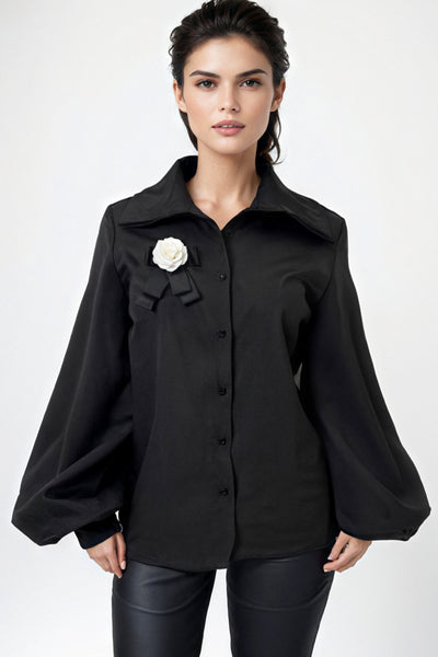 A1956 DOUBLE COLLAR TOP