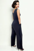 C1926 SLEEVELESS JUMPSUIT (BLK, WHT)