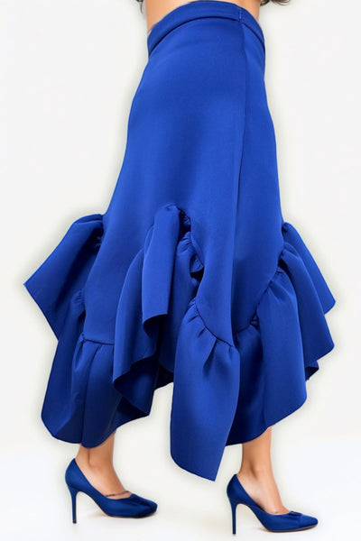 C1833 SKIRT (RED, BLUE, BLK)