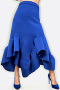 C1833 SKIRT (RED, BLUE, BLK)