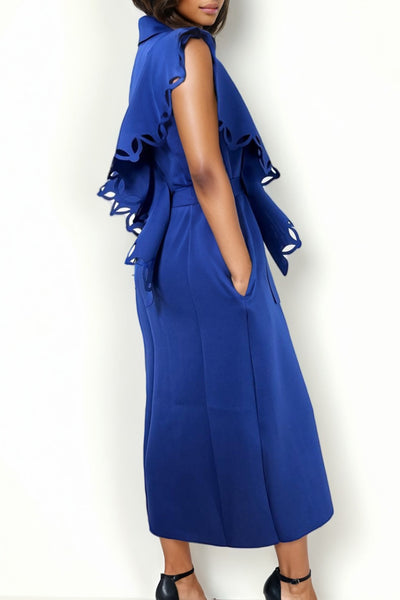 C991 BUTTON DOWN DRESS