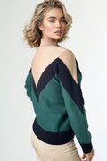 LS61091 MOCK NECK SWEATER