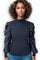 SK21071 PUFF SLEEVE SWEATER