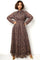 E7208 PLEATED MAXI DRESS