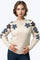 SK006 EMBROIDERY FLOWER SWEATER