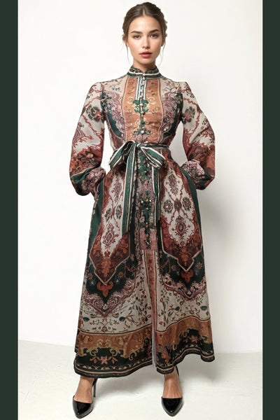 GF1199 BUTTON DOWN FLORAL DRESS