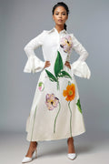 S3089 FLORAL DRESS