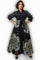 A95127 BROCADE BEAUTY MAXI DRESS