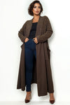 JK258 COZY BEADED SWEATER DUSTER