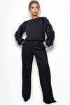 E8023 RUFFLE ROSE TOP