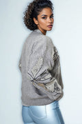 GG0005 SEQUIN FRACTAL SWEATER