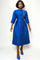 S3066 RHINESTONE RADIANCE RAGLAN SLEEVE DRESS