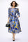 S3086 JACQUARD MIDI DRESS