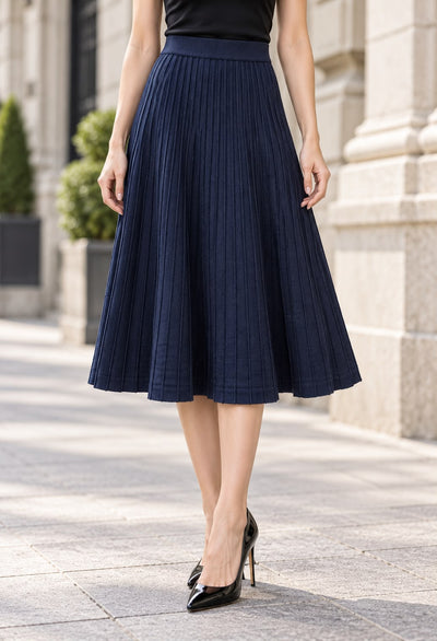 F1015 SKIRT (BLU, GRY, KHK, COF, NAVY, PNK, OLV, BLK, CHRCL)
