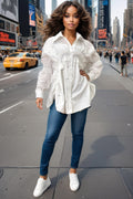A94086 RHINESTONE EMBELLISHED TOP (BLK, WHT)