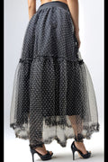 NY0011 TULLE RUFFLE SKIRT