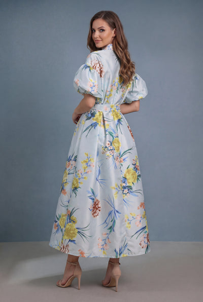 T2471 SOFT BLOOM MAXI DRESS