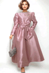 T2568 RHINESTONE NECKLINE DRESS (PINK, WHT, BLK, NAVY)