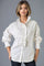 X7863 BEADED LACE LINED TOP (WHT, BLK)