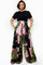 B1083 FLORAL PALAZZO PANTS