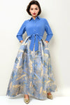 A94098 BUTTON-DOWN DRESS