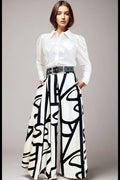 A93170B WIDE LEG PALAZZO PANTS (BLK,WHT)